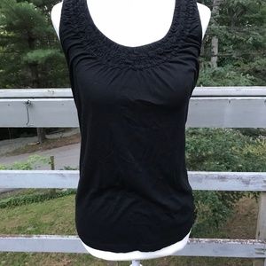 Ann Taylor Loft black tank